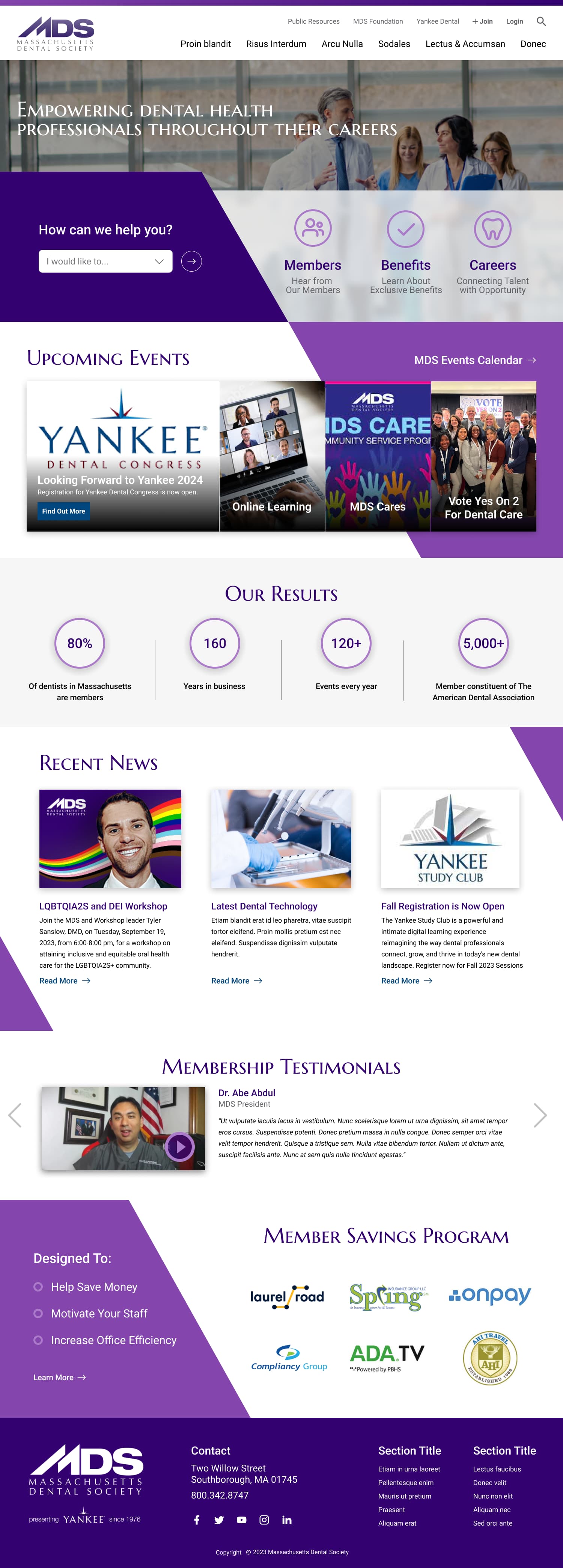 MDS Homepage