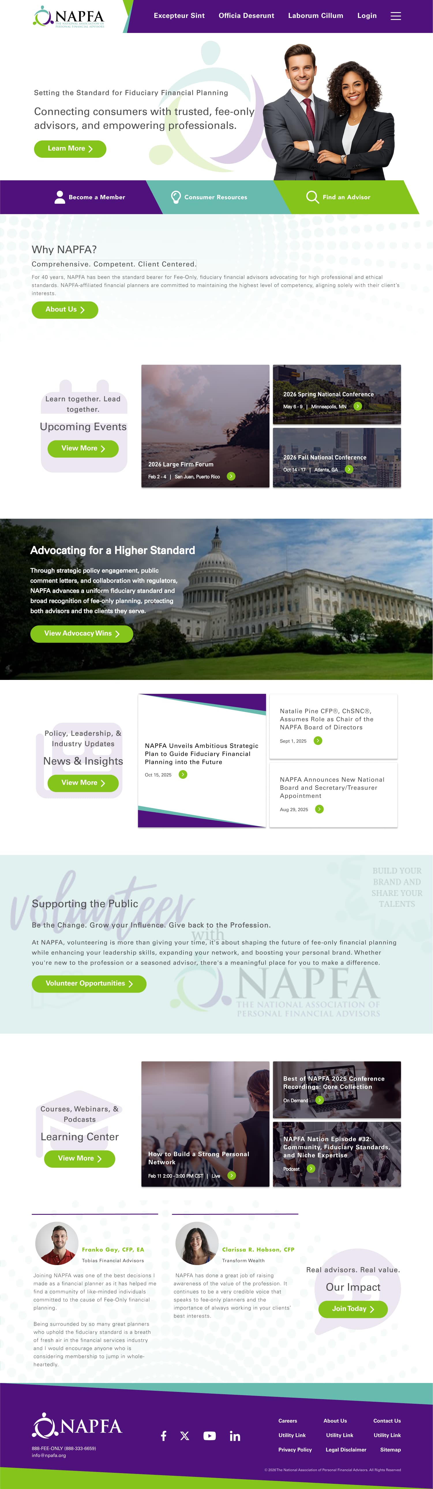 NAPFA full design